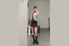 untitlab black heel sneakers AW1212302 PU2
